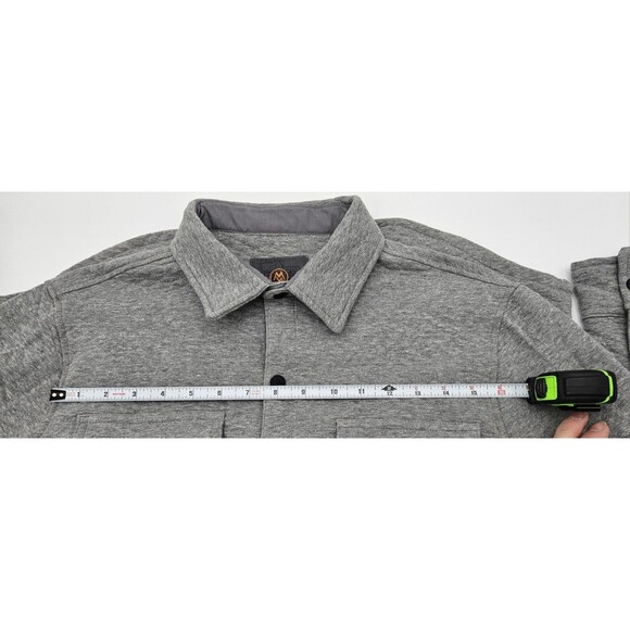 New Cloudveil Medium Quilted Snap-button Shirt/Jacket with Pockets - Retail $200 - Picture 10 of 12